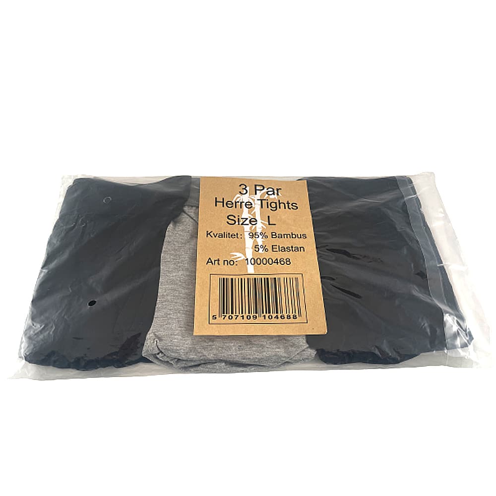 3 par bambukalsonger/boxershorts för män - Bild 7